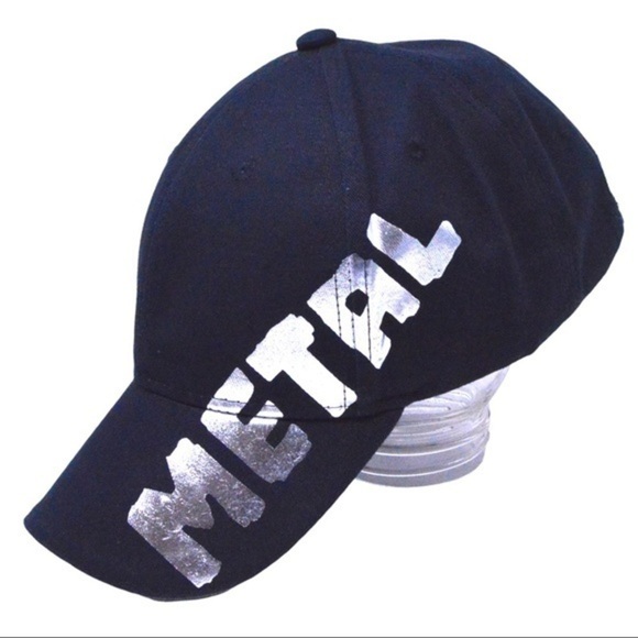 Powerlifting Black Metal Women’s Cotton‎ Hat, One Size, Adjustable - Picture 3 of 10